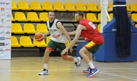 Krepšinio rinktinės treniruotė Palangoje