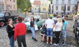 Į Klaipėdos gatves išriedėjo "Seni kibirai"