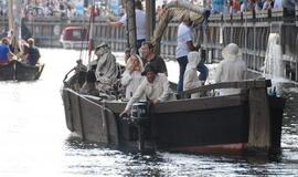 Šventės dalyviai gėrėjosi istoriniais laivais