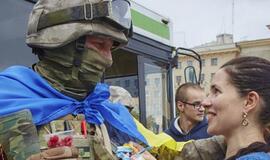 Ukraina tikrųjų fronto karių akimis