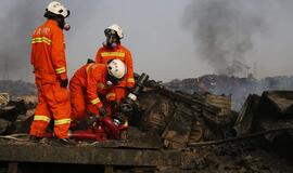 Kinja: Tiandzine vėl girdėti sprogimai, kilo dar vienas gaisras