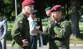 Vado pasikeitimo ceremonija Dragūnų batalione