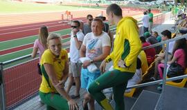 Lengvosios atletikos čempionato atidarymas