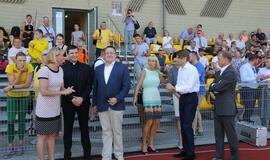 Lengvosios atletikos čempionato atidarymas