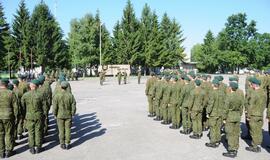 Vado pasikeitimo ceremonija Dragūnų batalione