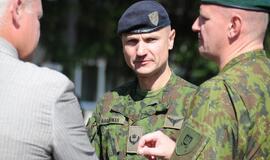 Vado pasikeitimo ceremonija Dragūnų batalione