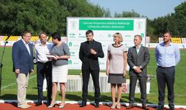 Lengvosios atletikos čempionato atidarymas