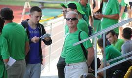 Lengvosios atletikos čempionato atidarymas