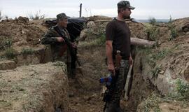 Rytų Ukrainoje žuvo karys, dar devyni buvo sužeisti