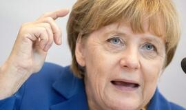 Angela Merkel: ant kortos pastatyta Europos ateitis