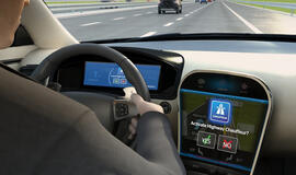 Frankfurto parodoje - gamybai parengti autonominio vairavimo sprendimai