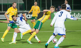 Lietuvos futbolininkai "Euro-2016" atrankoje įveikė San Mariną