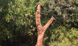 Naglio kalną papuošė naujas informacinis ženklas