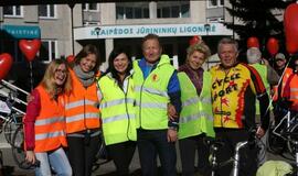 Jūrininkų ligoninės dviračių žygis už sveiką širdį