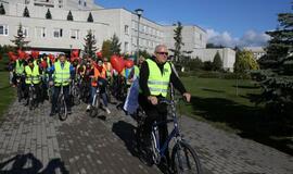 Jūrininkų ligoninės dviračių žygis už sveiką širdį