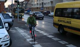 Klaipėdos mieste greičiausias - dviratis