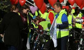 Jūrininkų ligoninės dviračių žygis už sveiką širdį