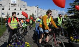 Jūrininkų ligoninės dviračių žygis už sveiką širdį