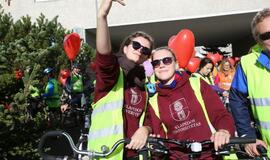 Jūrininkų ligoninės dviračių žygis už sveiką širdį