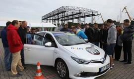 Klaipėdoje paaiškėjo pirmieji konkurso  „Geriausias Lietuvos vairuotojas 2015“ finalininkai