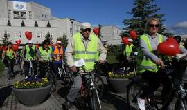 Jūrininkų ligoninės dviračių žygis už sveiką širdį