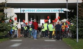 Jūrininkų ligoninės dviračių žygis už sveiką širdį