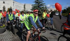 Jūrininkų ligoninės dviračių žygis už sveiką širdį