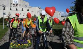 Jūrininkų ligoninės dviračių žygis už sveiką širdį