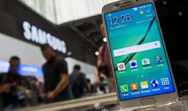 "Samsung Galaxy S6 Edge" pripažintas geriausiu metų išmaniuoju telefonu