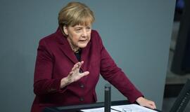 Angela Merkel: pabėgėlių krizė yra "istorinis išbandymas" ES