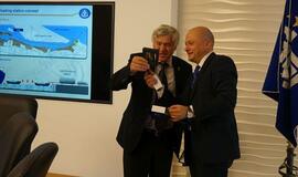 Bundestago delegacija domėjosi Klaipėdos uostu