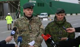 Į Klaipėdos uostą atplaukė britų karo technika pratyboms