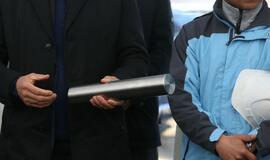 "Silberauto" automobilių centro statybų pradžia Klaipėdoje