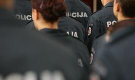 Prisiekė Lietuvos policijos mokyklos kursantai