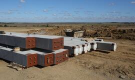 "Silberauto" automobilių centro statybų pradžia Klaipėdoje