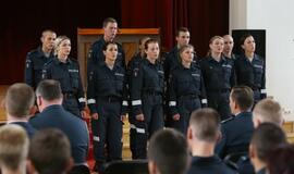 Prisiekė Lietuvos policijos mokyklos kursantai