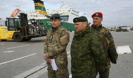 Į Klaipėdos uostą atplaukė britų karo technika pratyboms