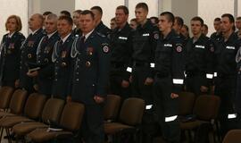 Prisiekė Lietuvos policijos mokyklos kursantai