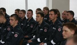 Prisiekė Lietuvos policijos mokyklos kursantai
