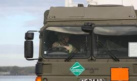 Į Klaipėdos uostą atplaukė britų karo technika pratyboms