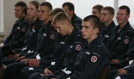 Prisiekė Lietuvos policijos mokyklos kursantai