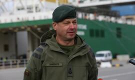 Į Klaipėdos uostą atplaukė britų karo technika pratyboms