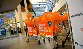 "Maisto banko" akcijoje aukota dosniai