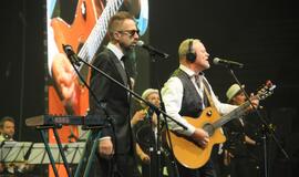 Lino Adomaičio ir Gyčio Paškevičiaus "Arena show" Klaipėdoje