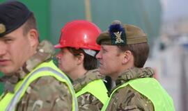 Į Klaipėdos uostą atplaukė britų karo technika pratyboms