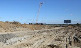 "Silberauto" automobilių centro statybų pradžia Klaipėdoje