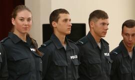 Prisiekė Lietuvos policijos mokyklos kursantai