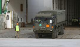 Į Klaipėdos uostą atplaukė britų karo technika pratyboms