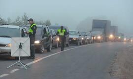 Pirmadienio rytą gaudė neblaivius vairuotojus