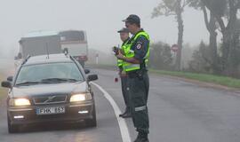 Reidas prie Gargždų:  įkliuvo girtas ugniagesys